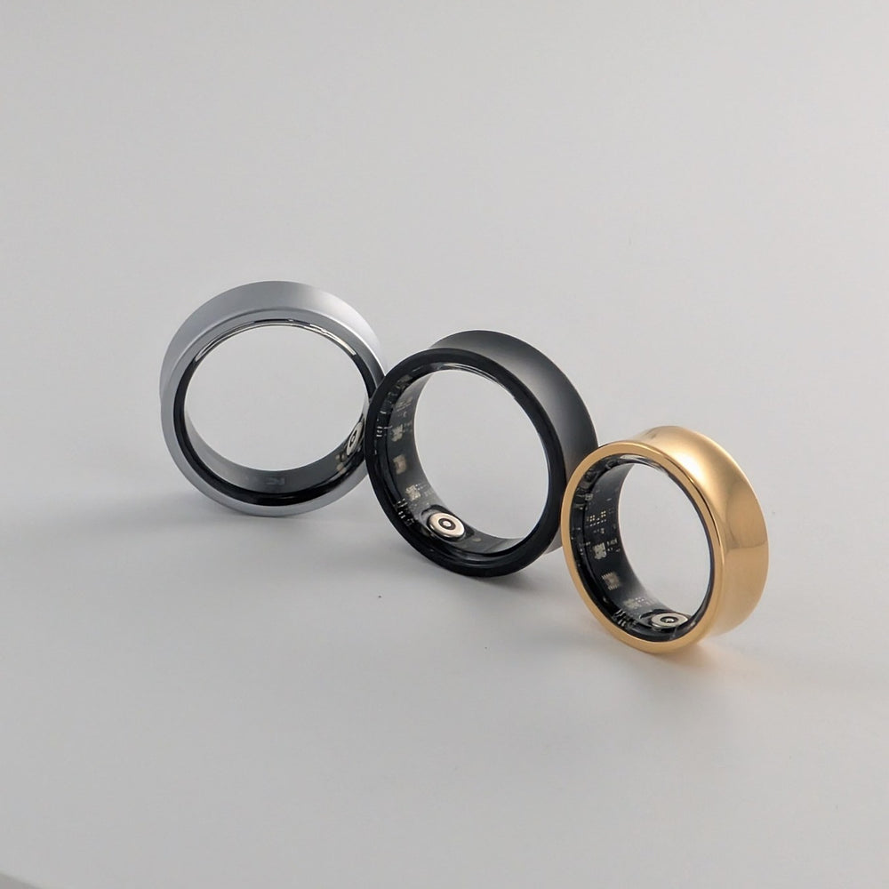 VYTA Ring in Silber, Schwarz und Gold